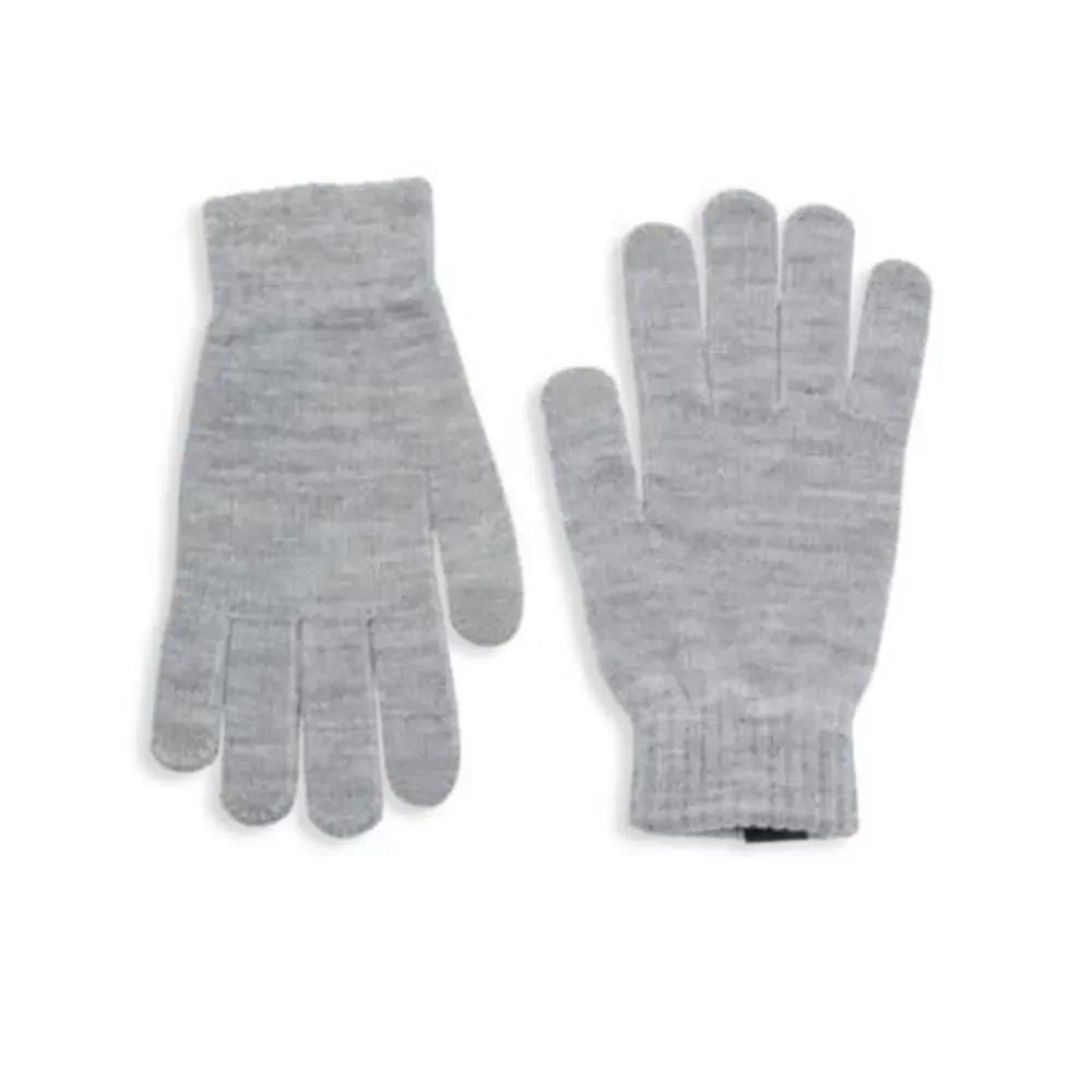 Fownes Brothers Antimicrobial Protx2 Knit Touch Screen Tech Gloves OneSize Grey